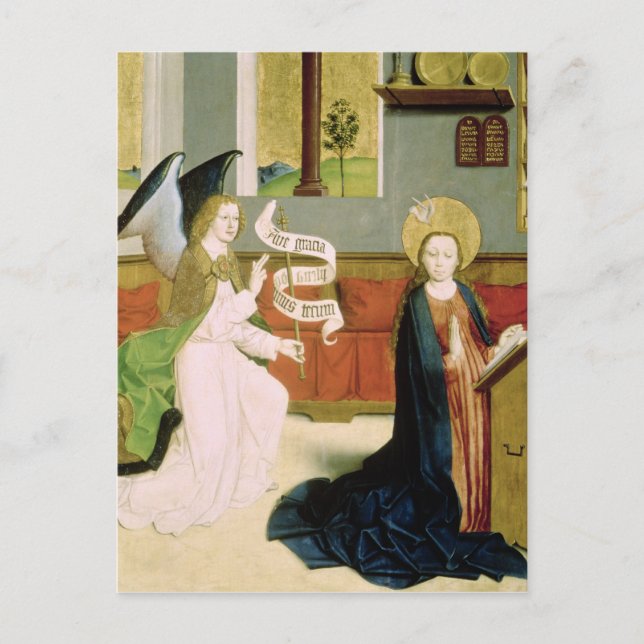 Carte Postale Annonciation, ch.1470-80 (Devant)