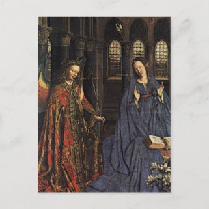 Carte Postale Annonciation de Jan van Eyck