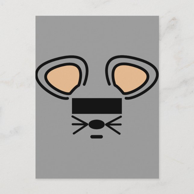 Carte Postale anonymat. (Devant)