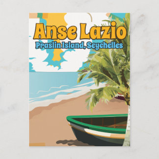 Carte Postale Anse Lazio Praslin Island, Seychelles