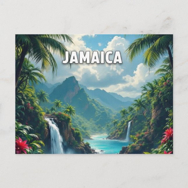 Carte Postale anse magnifique de Jamaïque (Devant)