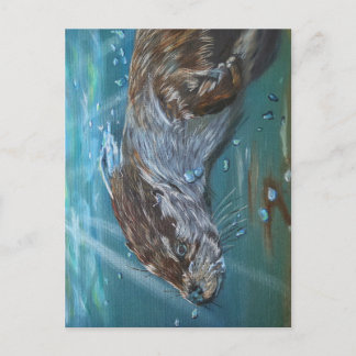 Carte Postale Ansichtkaart Otter.