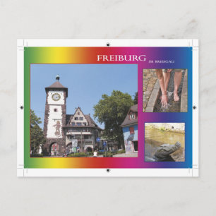 Carte Postale Ansichtskarte Freiburg im Breisgau