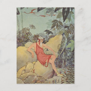 Carte Postale Antaeus et les Pygmées