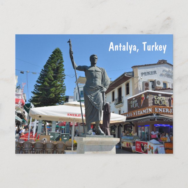 Carte Postale Antalya, Turquie (Devant)