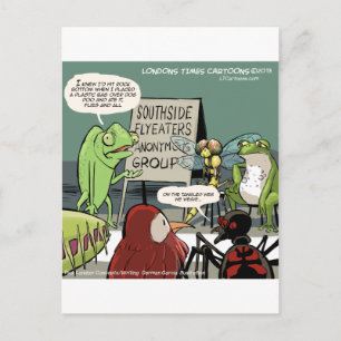 Carte Postale Anteaters Anonyme 12-Step drôle