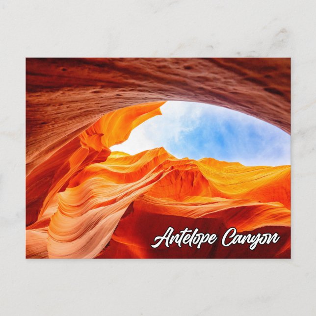 Carte Postale Antelope Canyon, Page, Arizona, États-Unis (Devant)