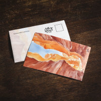 Carte postale Antelope Canyon Watercolor