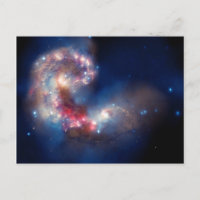 Antennes Galaxies Colorée Composite