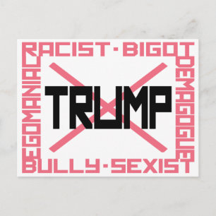 Carte postale anti-Trump