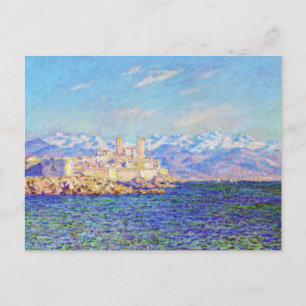 Carte Postale Antibes, Effet après-midi, 1888 Claude Monet cool,