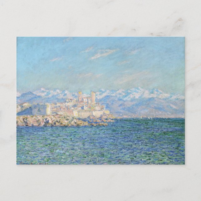 Carte Postale Antibes, Effet après-midi - Claude Monet (Devant)