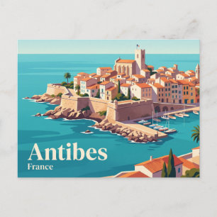Carte Postale Antibes France