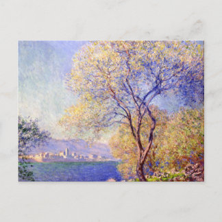 Carte Postale Antibes vue du Salis Garden - Claude Monet