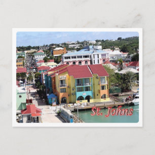 Carte Postale Antigua-et-Barbuda - Saint-Jean -