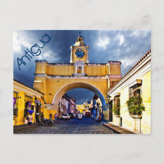 Carte Postale Antigua, Guatemala, Central America