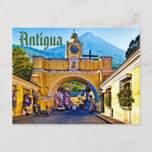 Carte Postale Antigua, Guatemala, Central America