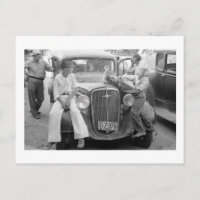 Antique Car, Famille de la Grande Dépression, anné