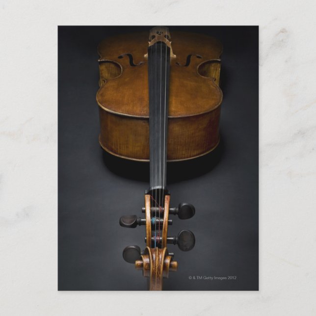 Carte Postale Antique Cello (Devant)
