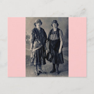 Carte Postale Antique des années 1920 Femmes en costumes tzigane