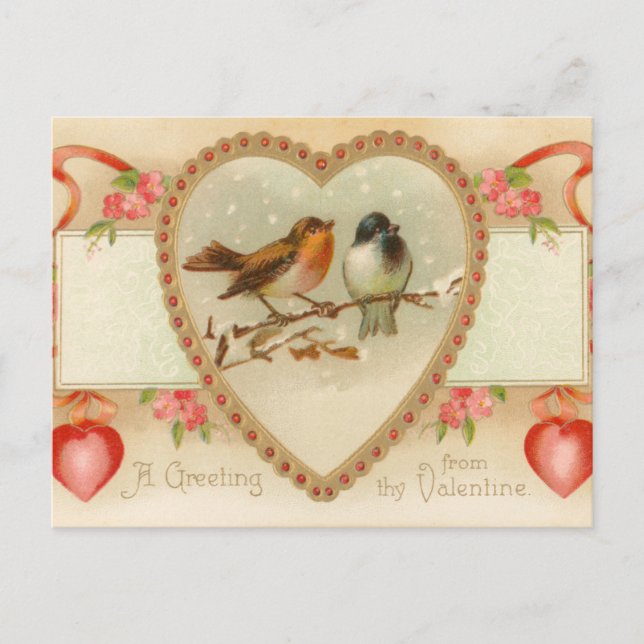 Carte postale Antique Valentine (Devant)