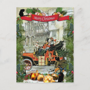 Carte postale Anton Pieck "Wealthy Shoppers"