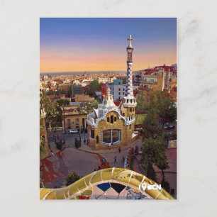 Carte Postale Antoni Gaudi's Park Güell