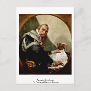 Carte Postale Antonio Riccobono Par Giovanni Battista Tiepolo