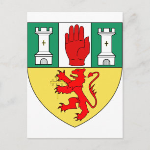 Carte Postale Antrim arms, Irlande