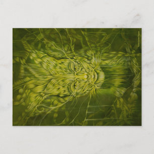 Carte Postale Anu/ Vert élémentaire