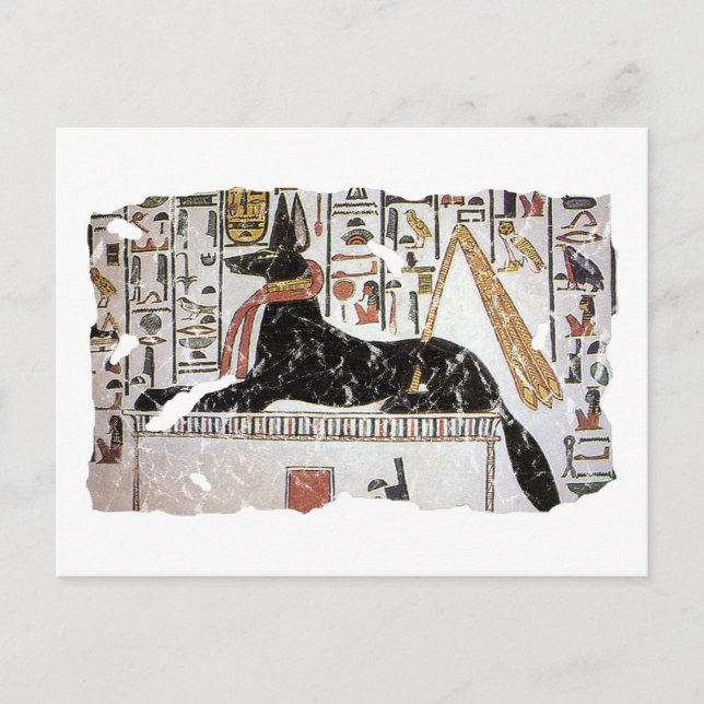 Carte Postale Anubis (Devant)