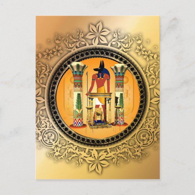 Carte Postale Anubis, égypte (Devant)