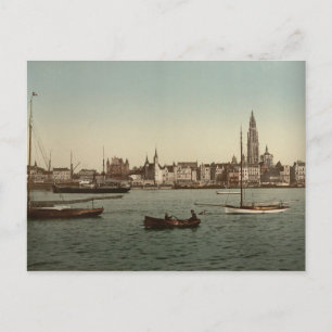 Carte Postale Anvers, Belgique