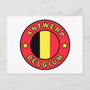 Carte Postale Anvers Belgique