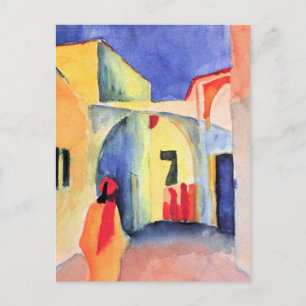 Carte Postale Août Macke - Vue sur une voie