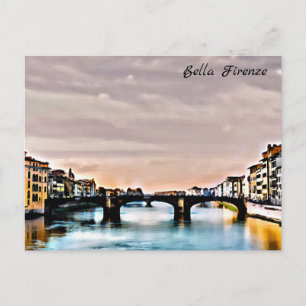 Carte Postale ** AP12 Florence Italie Pont italien Florence