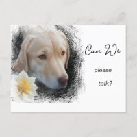 *~* AP61 Pourrions-nous discuter Lab Retriever Fl