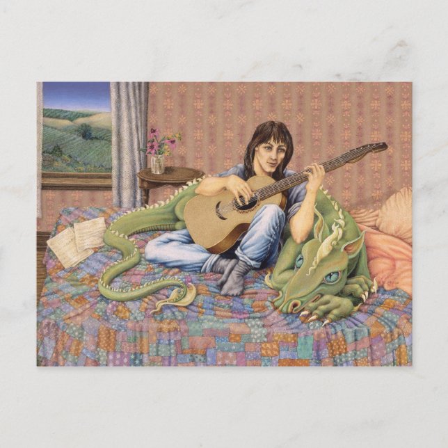 Carte Postale Apaiser la bête (Devant)