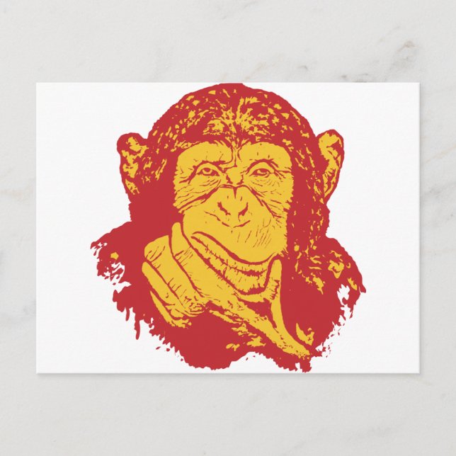 Carte Postale Ape Dans Des Réflexions Profondes (Devant)