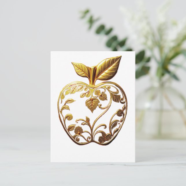 Carte Postale Aplle (Debout devant)