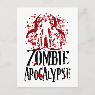 Carte Postale Apocalypse zombie