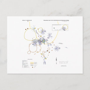 Carte postale Apollo 11 photo carte moonwalk