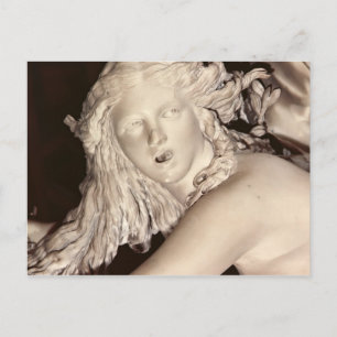 Carte Postale Apollo et Daphne, détail de la tête de Daphné