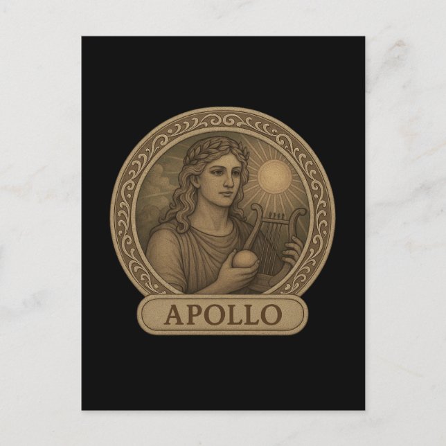 Carte postale Apollo God of Light (Devant)