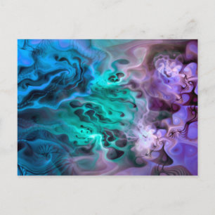 Carte Postale Apophyse Abstraite Fractale I