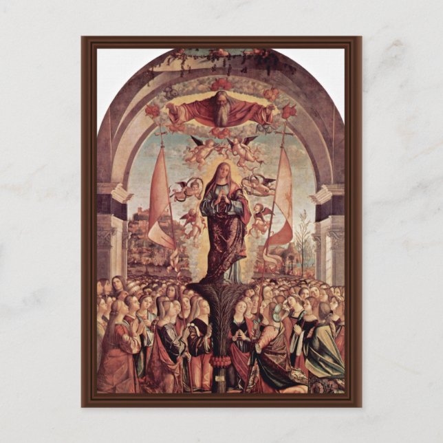 Carte Postale Apothéose De Saint Ursula Par Carpaccio Vittore (Devant)