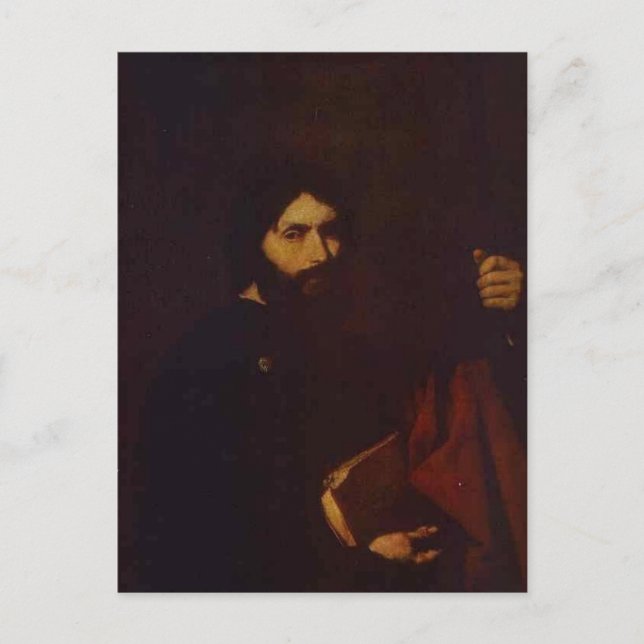 Carte Postale Apôtre Jacques le mineur par Jusepe de Ribera (Devant)
