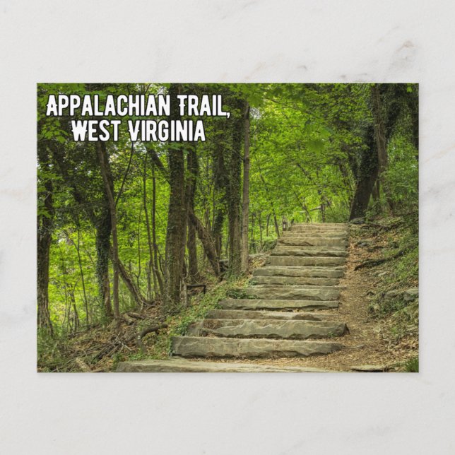 Carte postale Appalachian Trail West Virginia (Devant)