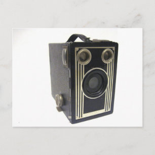 Carte Postale Appareil Photo Antique Brownie