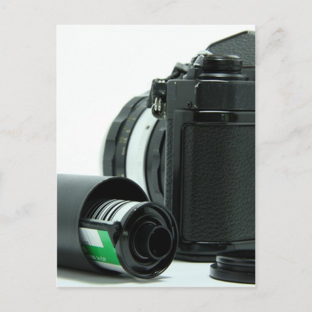 Carte Postale Appareil photo et pellicule (Devant)